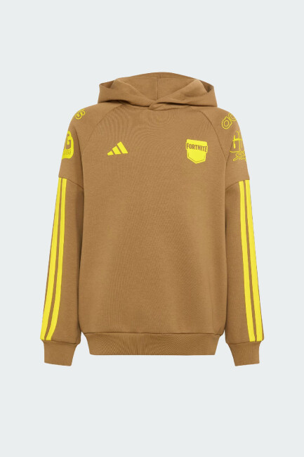 Çocuk Fn Kapüşonlu Sweat KR1751 Kahve  - 5