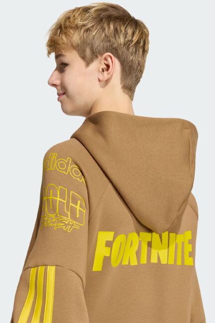 Çocuk Fn Kapüşonlu Sweat KR1751 Kahve  - 7