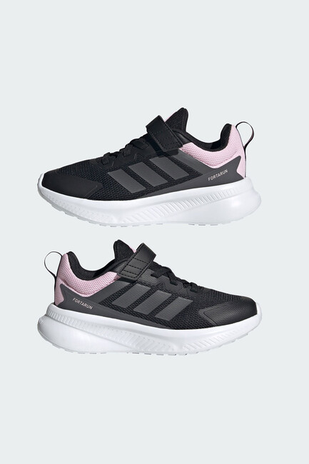 Çocuk FortaRun 4.0 Ayakkabı JR9313 Siyah - Thumbnail