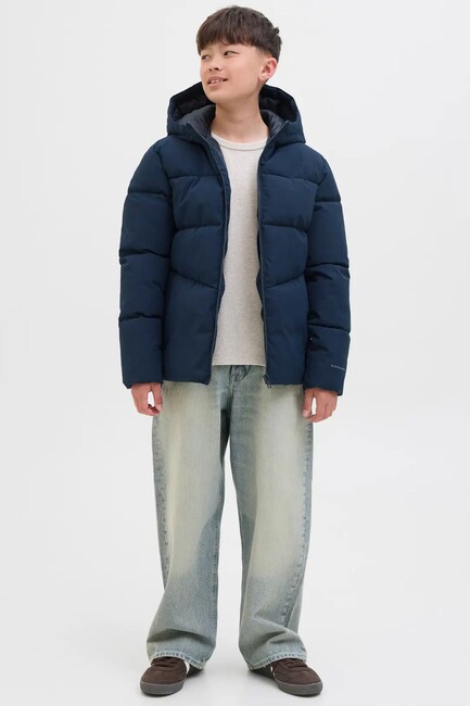 Çocuk Global Puffer Mont 12283847 Lacivert (3)