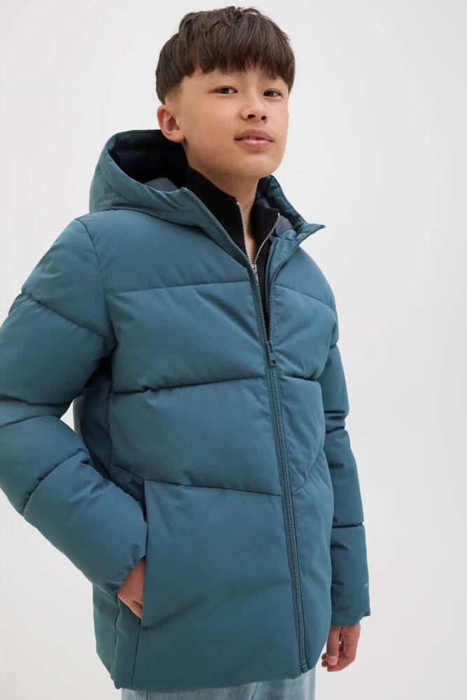 Çocuk Global Puffer Mont 12283847 Mavi 