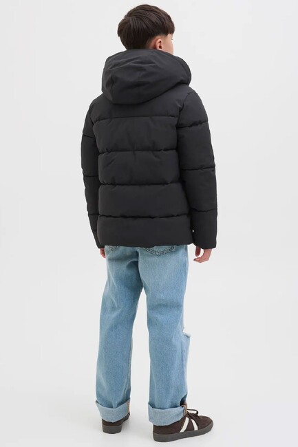 Çocuk Global Puffer Mont 12283847 Siyah (2)