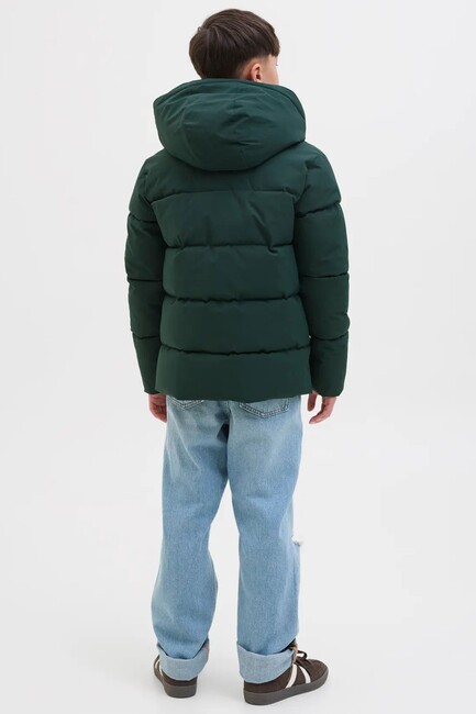 Çocuk Global Puffer Mont 12283847 Yeşil (2)