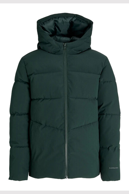 Çocuk Global Puffer Mont 12283847 Yeşil - Thumbnail