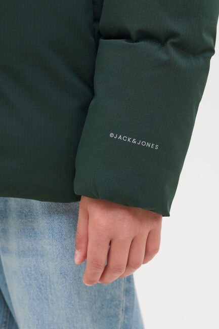 Çocuk Global Puffer Mont 12283847 Yeşil - Thumbnail