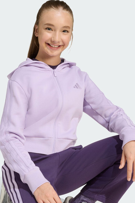 Çocuk JG 3S FL Sweat JN2439 Mor - Thumbnail