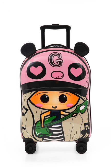Çocuk Kabin Boy Valiz 023CCS5253 Pembe (1)