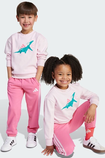 Çocuk LK ADRPT Eşofman Takımı JV7950 Pembe (1)