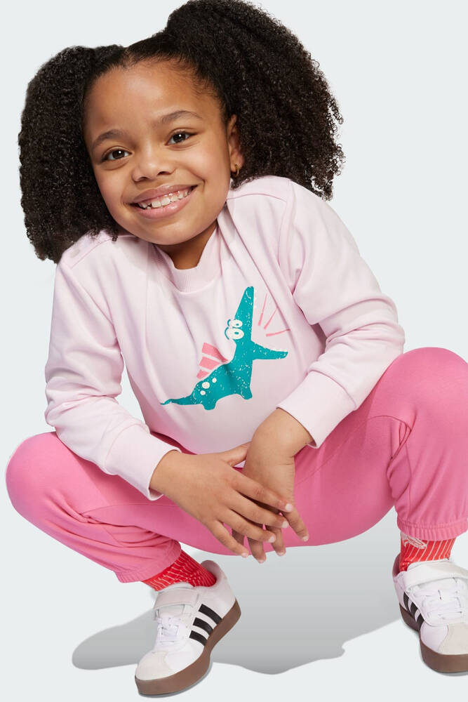 Çocuk LK ADRPT Eşofman Takımı JV7950 Pembe 