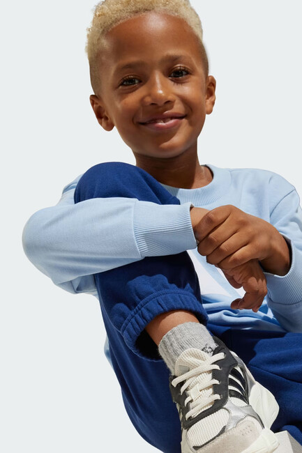 Çocuk LK BL Eşofman Takımı JC9729 Mavi - Thumbnail