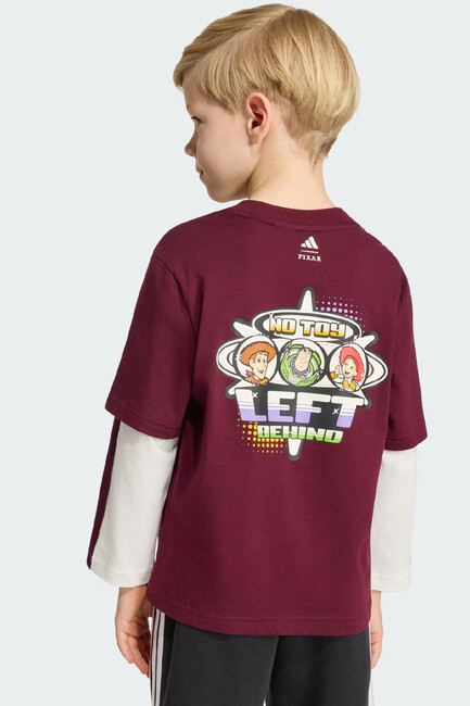 Çocuk Lk Dy Tişört KG6133 Bordo (1)