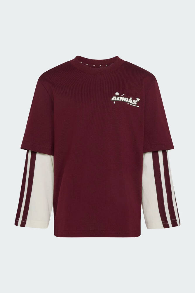 Çocuk Lk Dy Tişört KG6133 Bordo - 4