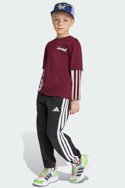 Çocuk Lk Dy Tişört KG6133 Bordo  (2)