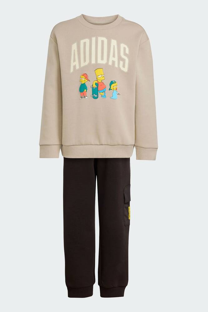 Çocuk LK Sım Jogger Eşofman Takımı JL9197 Kahve 