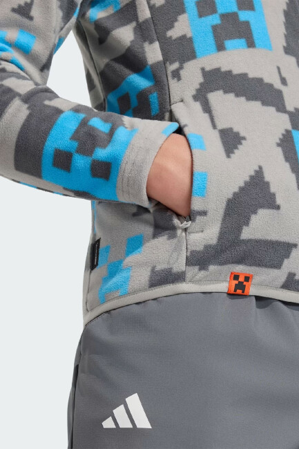 Çocuk Mc Mt Fermuarlı Sweat KD8747 Gri  - 6