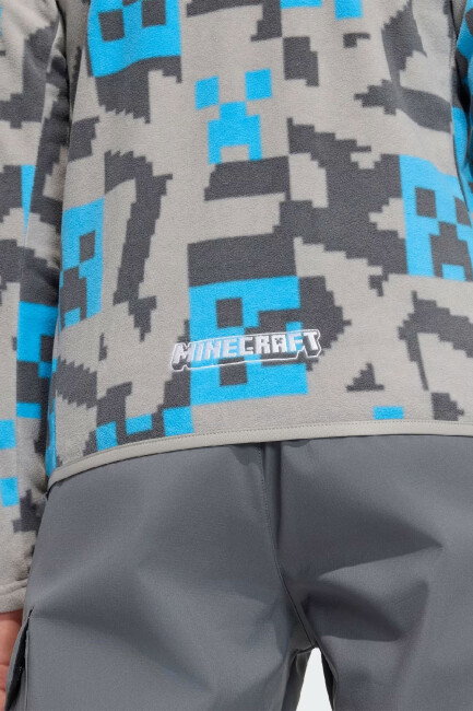 Çocuk Mc Mt Fermuarlı Sweat KD8747 Gri  - 7