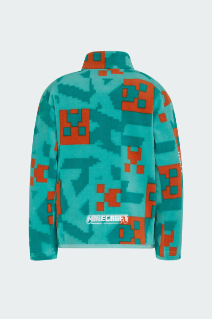 Çocuk Mc Mt Fermuarlı Sweat KT0905 Turkuaz  - 5