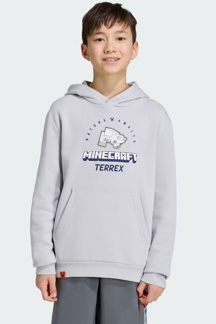 Çocuk Mc Mt Kapüşonlu Sweat KD8750 Gri