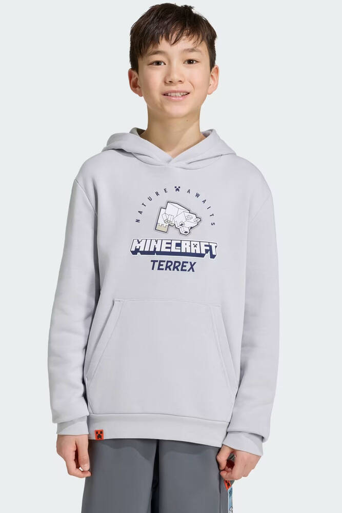 Çocuk Mc Mt Kapüşonlu Sweat KD8750 Gri - 1