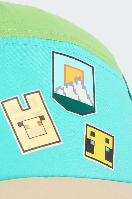 Çocuk Mınecraft Şapka KC9492 Yeşil - Thumbnail