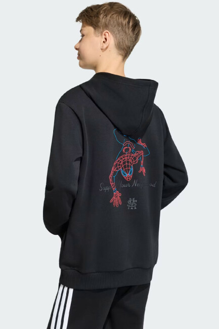 Çocuk Mrvl Sm Kapüşonlu Sweat KG6130 Siyah  (1)