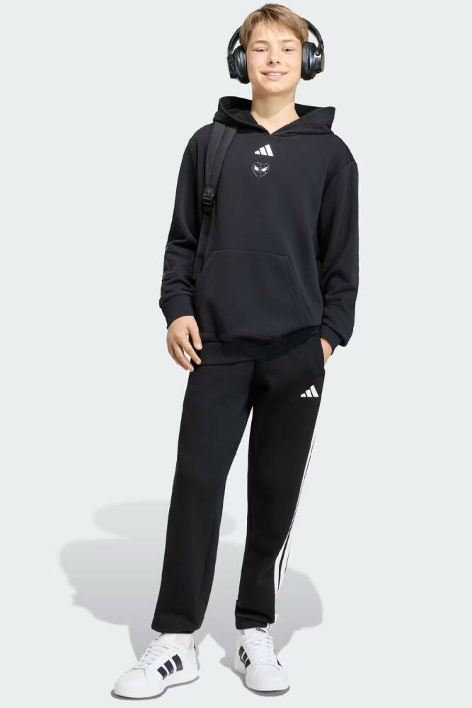 Çocuk Mrvl Sm Kapüşonlu Sweat KG6130 Siyah  - 3