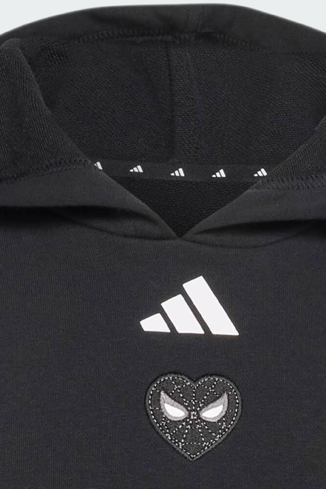 Çocuk Mrvl Sm Kapüşonlu Sweat KG6130 Siyah  - 4