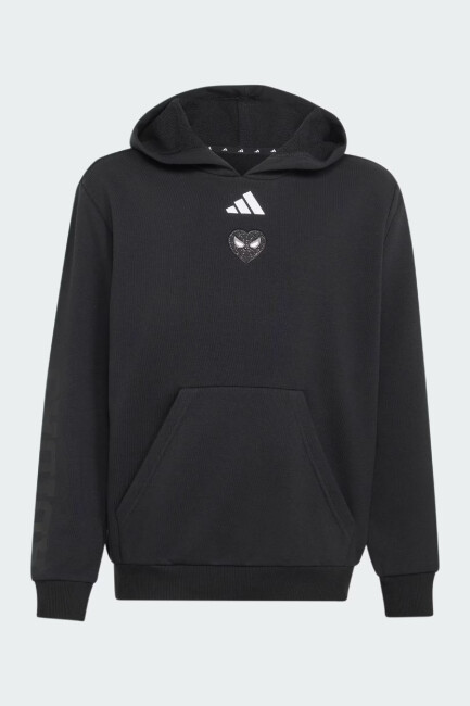 Çocuk Mrvl Sm Kapüşonlu Sweat KG6130 Siyah  - 5