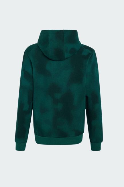 Çocuk Mt Aop Log Kapüşonlu Sweat KF1214 Yeşil  - 6