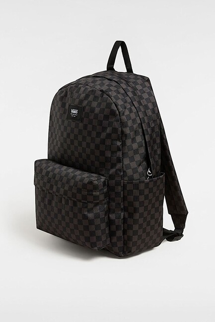 Çocuk Old Skool Grom Check Sırt Çantası VN000J3KBA51 Siyah (3)