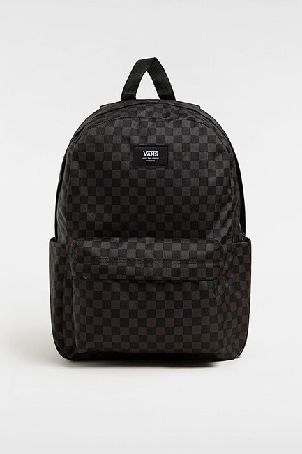 Çocuk Old Skool Grom Check Sırt Çantası VN000J3KBA51 Siyah (1)