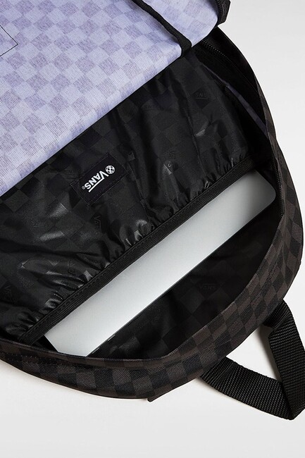 Çocuk Old Skool Grom Check Sırt Çantası VN000J3KBA51 Siyah - Thumbnail