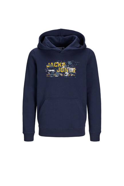 Çocuk Outdoor Logo Sweat Hood Sweat 12263378 Lacivert (3)