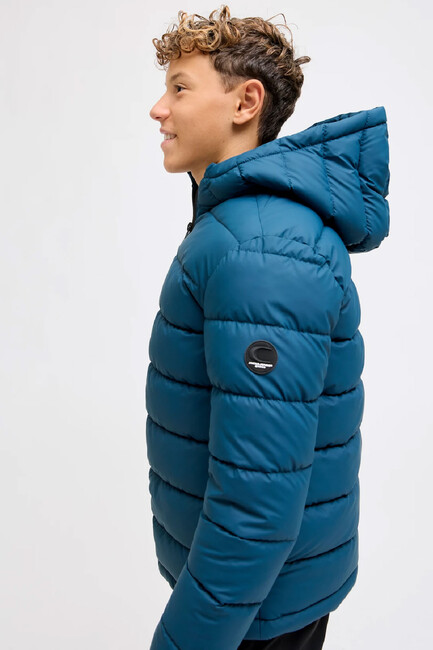 Çocuk Poınt Puffer Mont 12286798 Mavi - Thumbnail