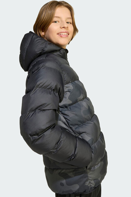 Çocuk SD AOP Mont JL7399 Siyah - Thumbnail