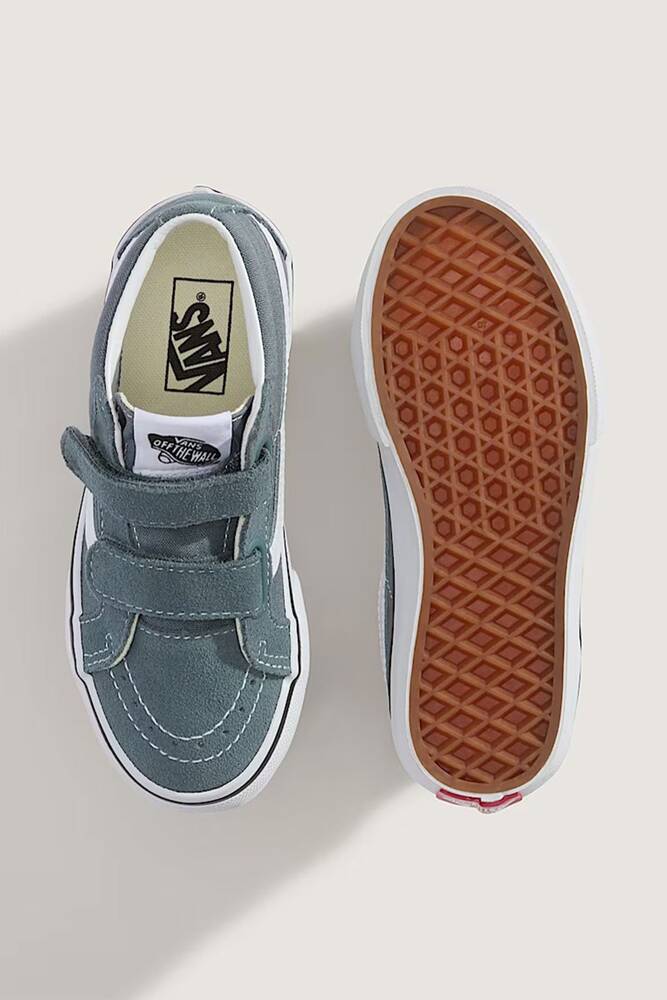 Çocuk SK8-Mid Reissue V Ayakkabı VN000CZ7RV21 Gri 