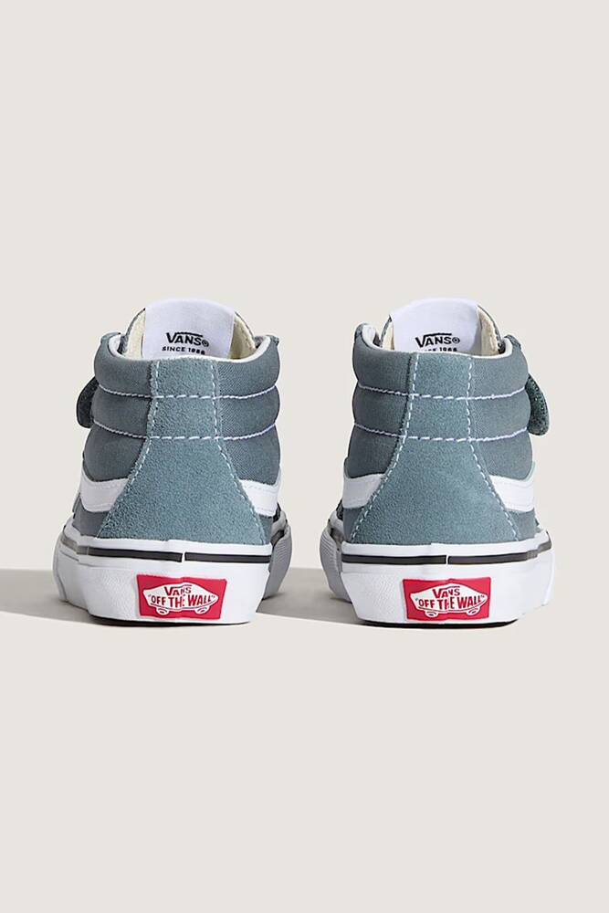 Çocuk SK8-Mid Reissue V Ayakkabı VN000CZ7RV21 Gri 