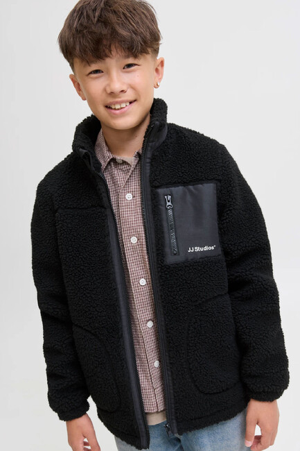 Çocuk Soho Teddy Ceket 12278972 Siyah - Thumbnail