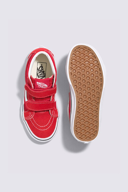 Çocuk UY SK8-Mid Reissue V Ayakka VN00018TH1N1 Kırmızı (3)