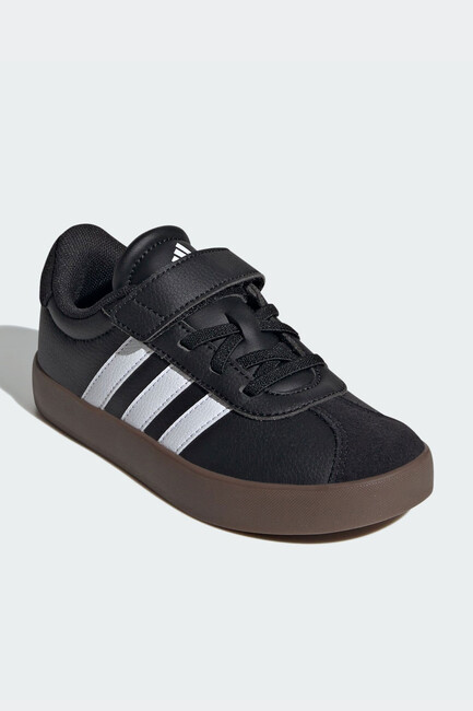 Çocuk VL Court 3.0 Ayakkabı ID9154 Siyah - Thumbnail