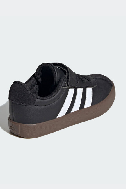 Çocuk VL Court 3.0 Ayakkabı ID9154 Siyah - Thumbnail