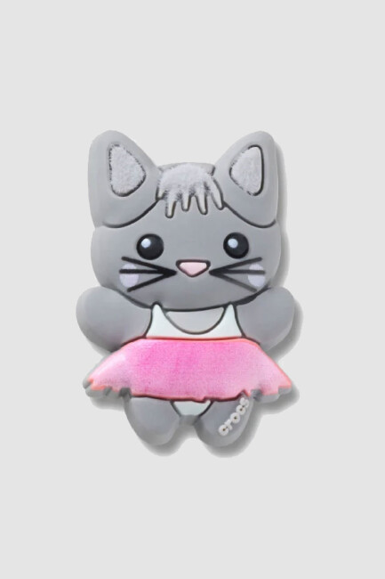 Crocs Cutie Ballerina Kitty Jibbitz 10017620_1 Gri 