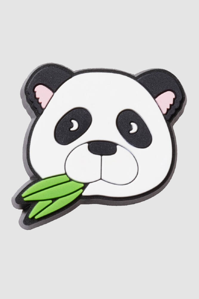 Crocs Panda Bear Face Jibbitz 10011747_1 Beyaz  - 1
