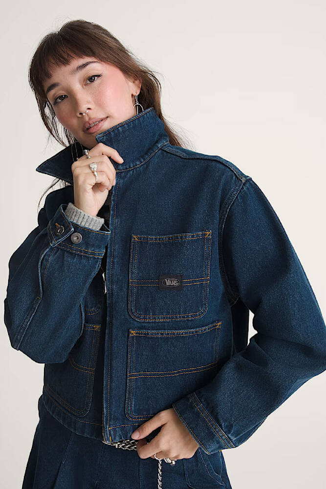 Emily Boxy Workwear Ceket VN000U88DRR1 Lacivert 