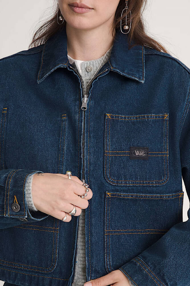 Emily Boxy Workwear Ceket VN000U88DRR1 Lacivert 
