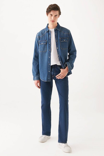 Erkek 177 Comfort Jean Pantolon 0017732662 Lacivert (2)