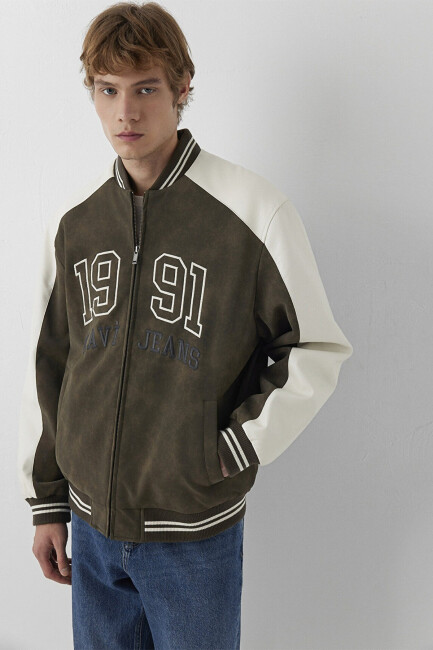 Erkek 1991 MAVİ JEANS Ceket 0110724-71542 Yeşil