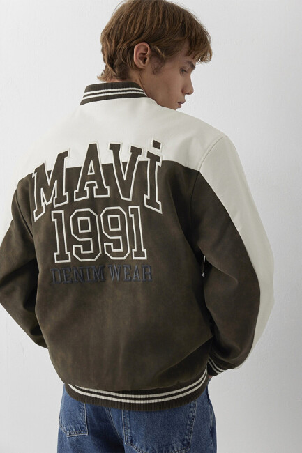 Erkek 1991 MAVİ JEANS Ceket 0110724-71542 Yeşil (1)