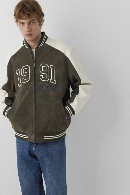 Erkek 1991 MAVİ JEANS Ceket 0110724-71542 Yeşil (2)