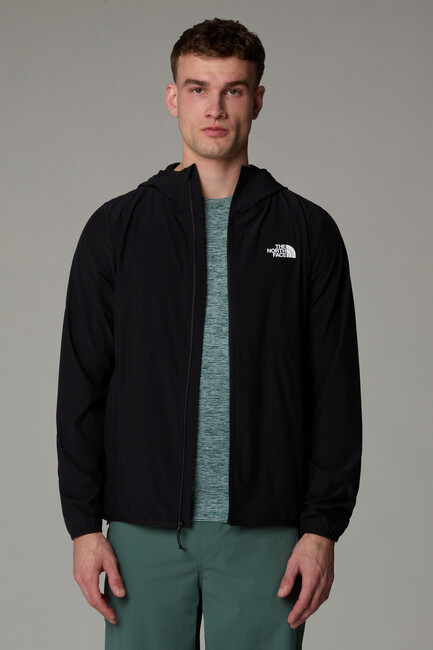 Erkek 24/7 Woven Fz Hood Ceket NF0A8CS7JK31 Siyah (3)